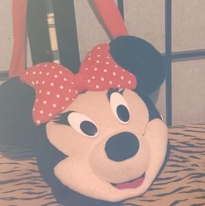 Disney Minnie Mouse Kids Bag - Red and Black